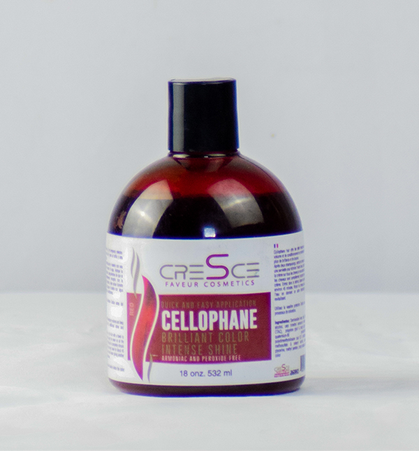 Cellophane Hair RED