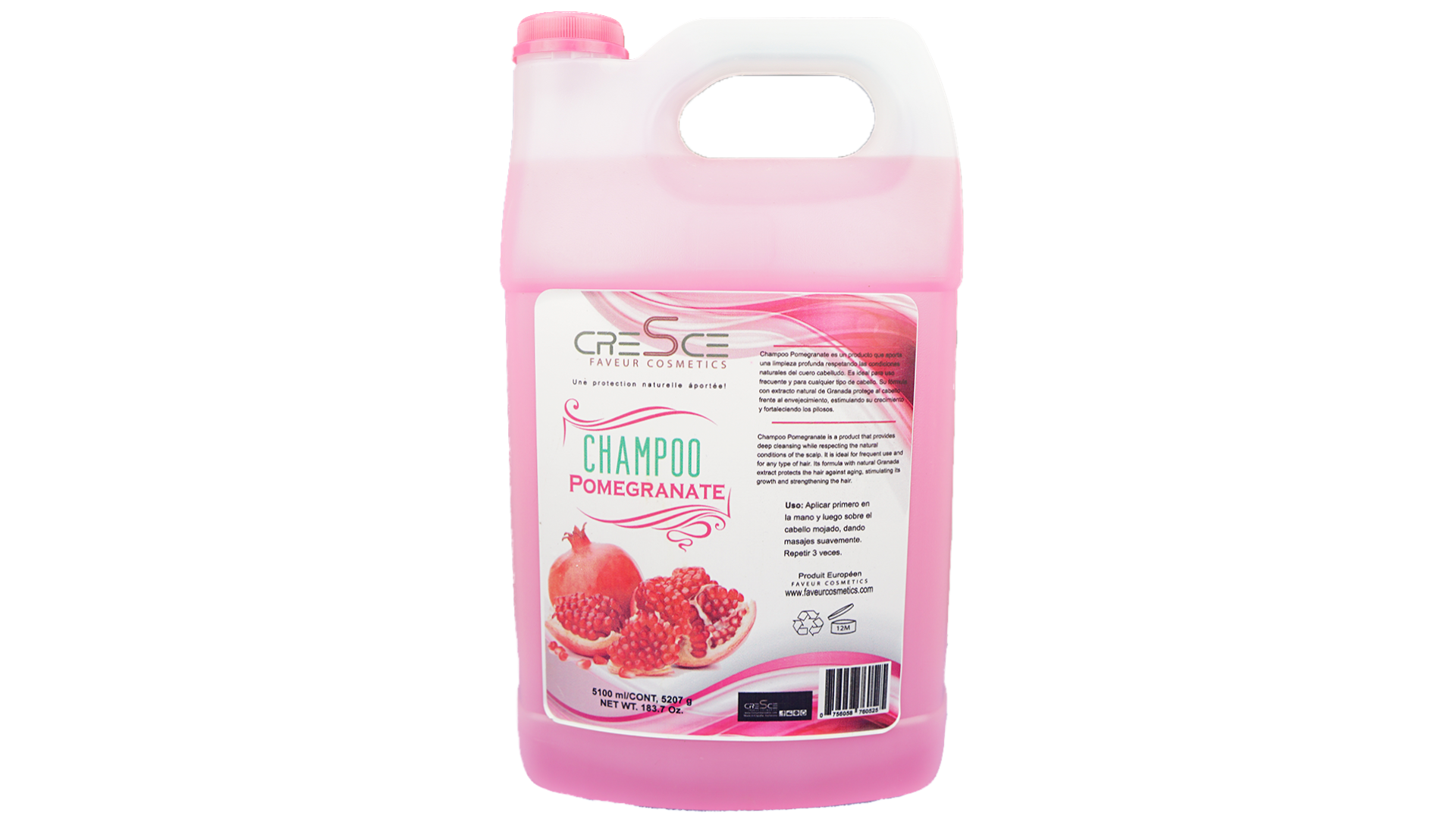 Galon shampoo pomegranate